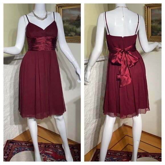 NWT Maggy London 100% Silk Cocktail Party Dress - Picture 1 of 15